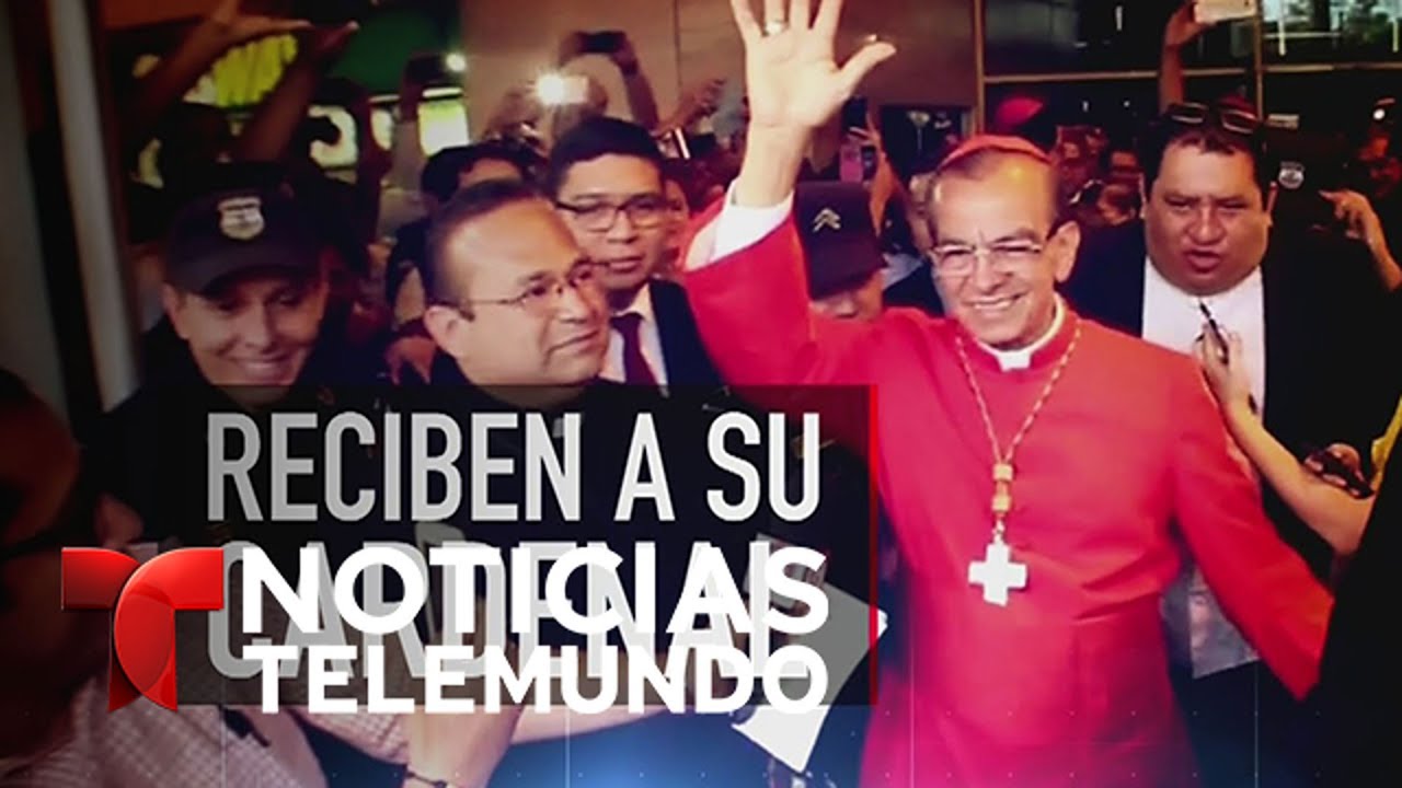 El Salvador recibe con alegría a su primer cardenal | Noticiero | Noticias Telemundo