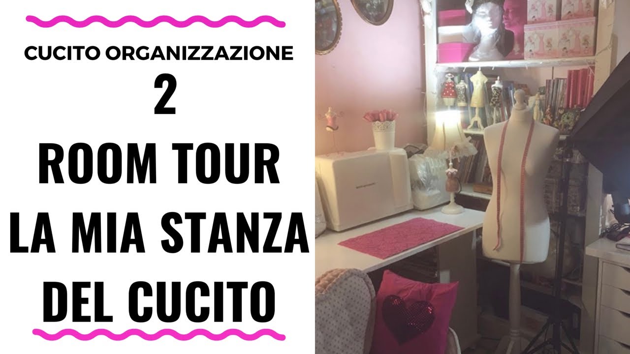 Room tour: La mia stanza e postazione del cucito 2 | @cri.carpent #cucito