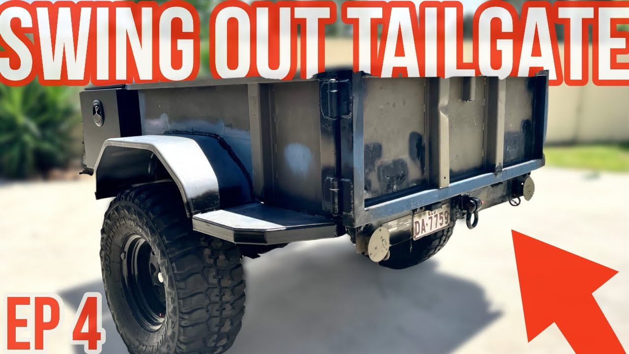 Building My Own Tailgate for the Camper Trailer