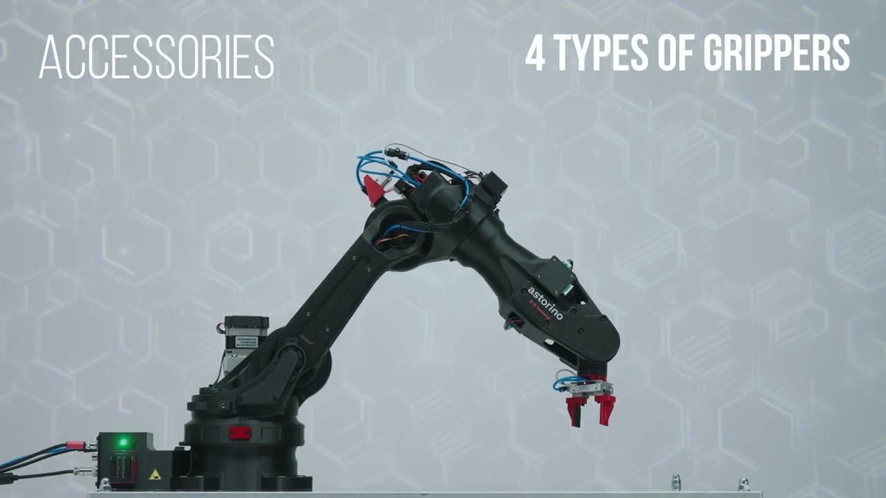 Kawasaki Robotics' NEW 3D printed educational robot - Astorino