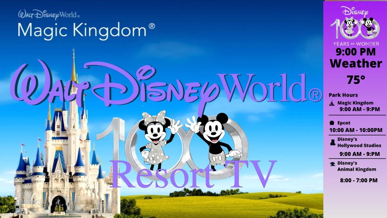 Disney Resort TV - Disney World - April 2, 2023 - WDW Today Channel - DISNEY 100 LIVE STREAM