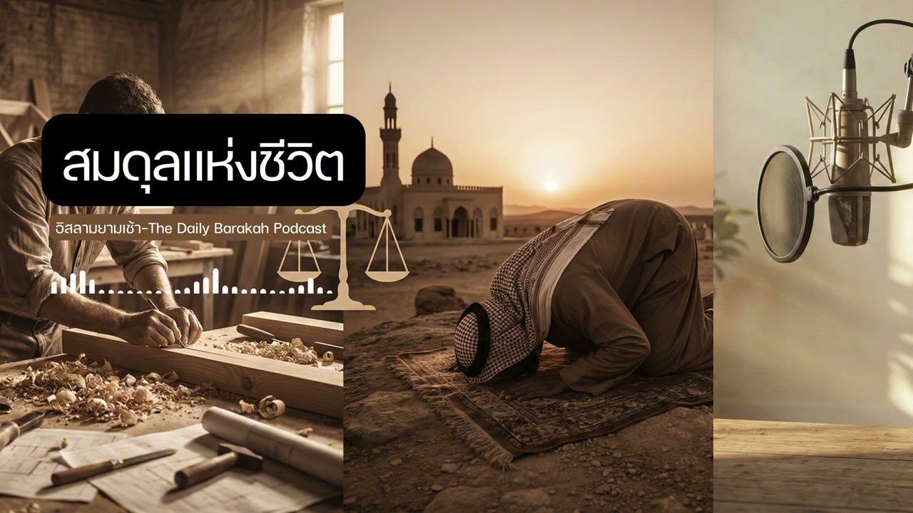 Ep.48 สมดุลแห่งชีวิต (Wasatiyyah) ทำงานให้เหมือนจะอยู่ค้ำฟ้า ละหมาดให้เหมือนจะจากไปในวันพรุ่งนี้