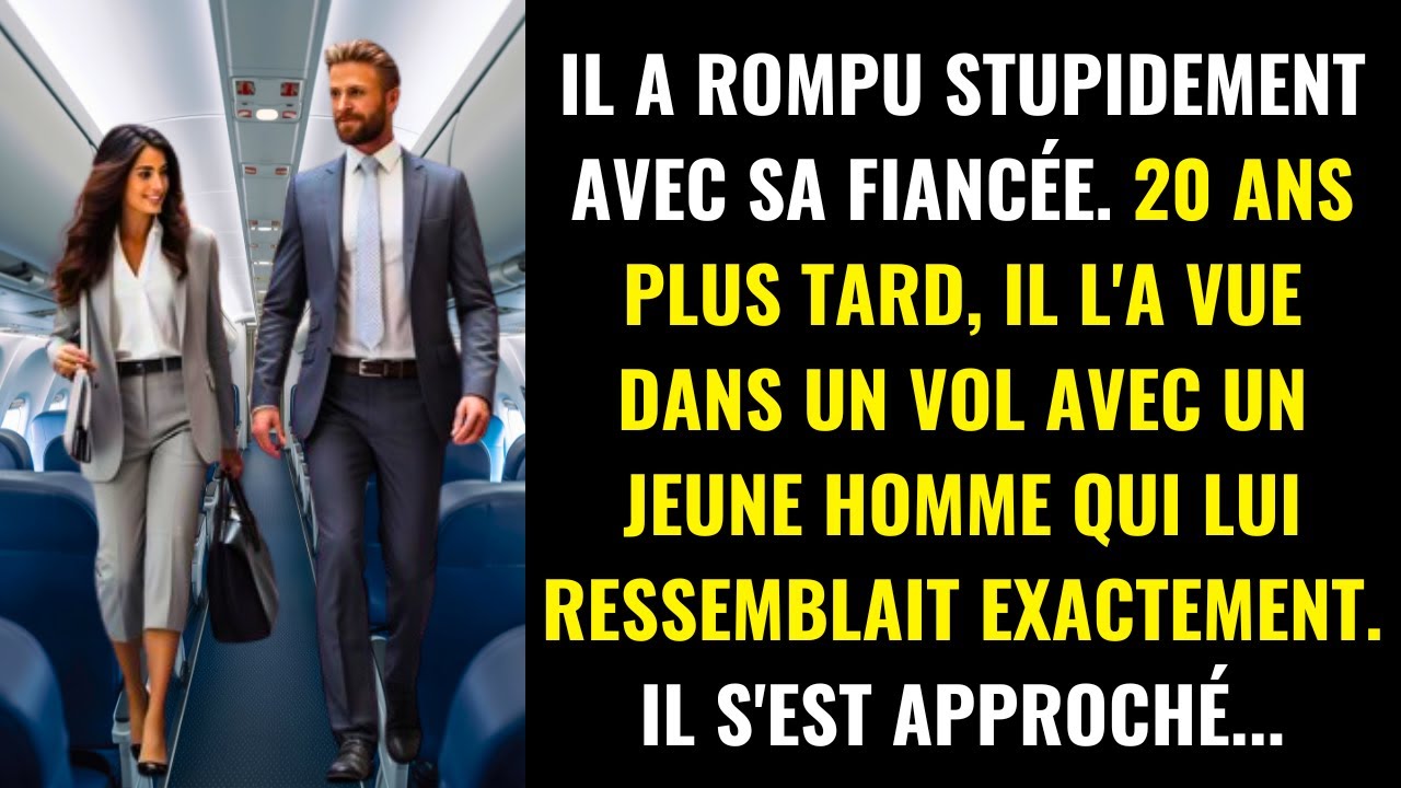 20 ans plus tard, il fut choqué de voir son ex-fiancée avec un homme qui lui ressemblait exactement