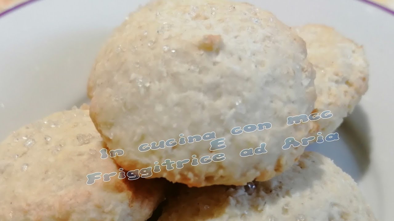 FRIGGITRICE AD ARIA - BISCOTTI AL COCCO E LIMONE LIGHT