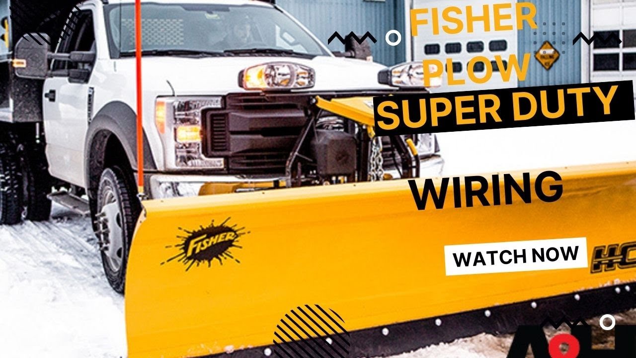 Установка проводки для плуга Fisher на Ford Super Duty