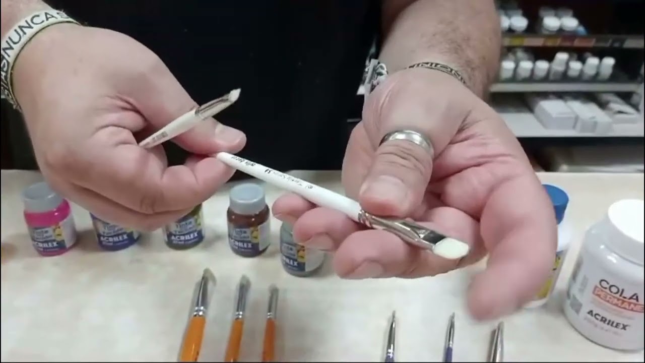 Los mejores pinceles para pintura en tela