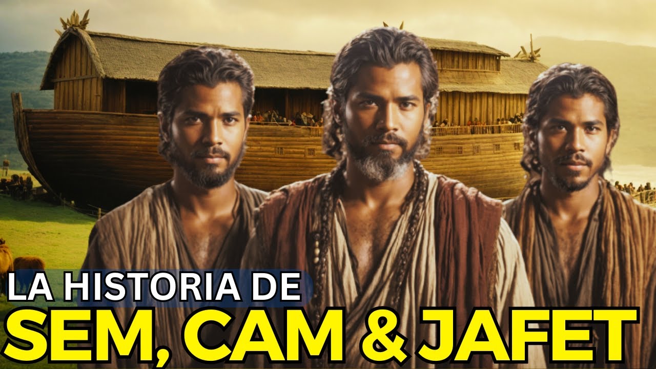 La historia oculta de los hijos de Noé: Sem, Cam y Jafet