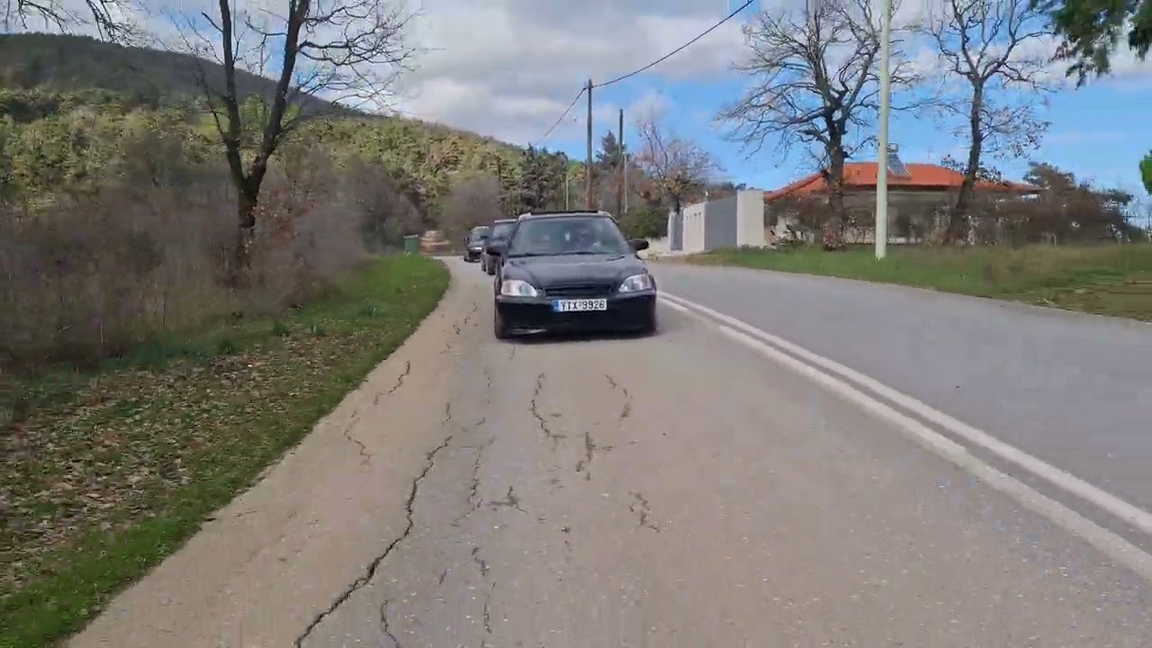 Βόλτα στο όρος παϊκο με subie-honda-mk2..