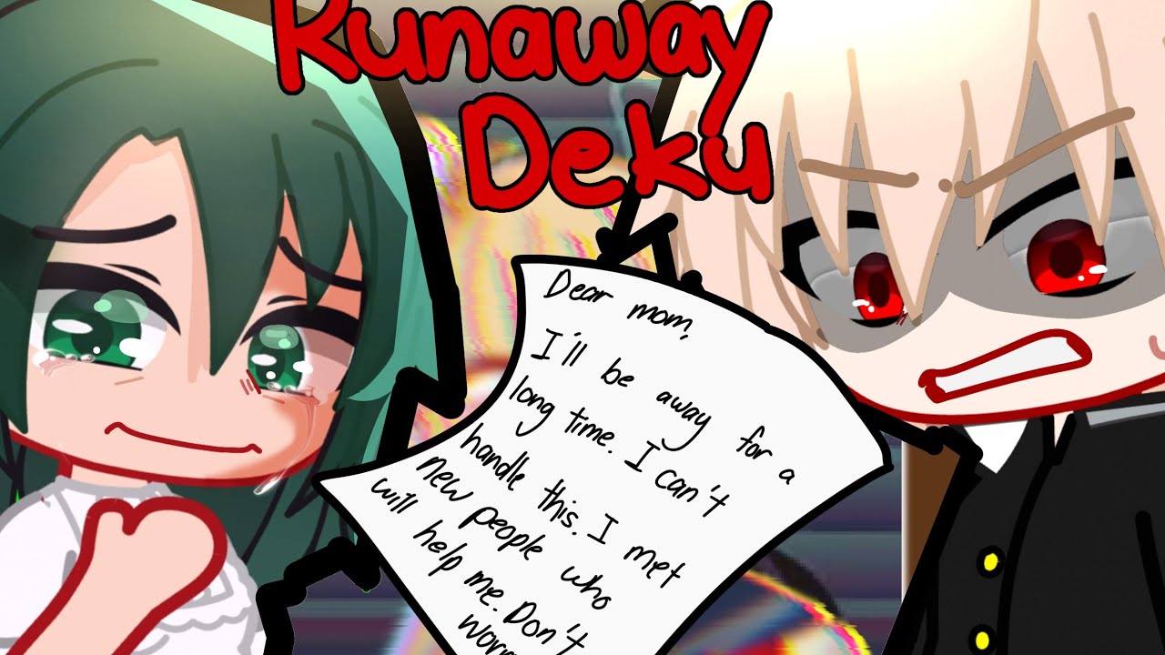 if Deku RAN AWAY from Home. | Middle School AU - Mini Movie. |