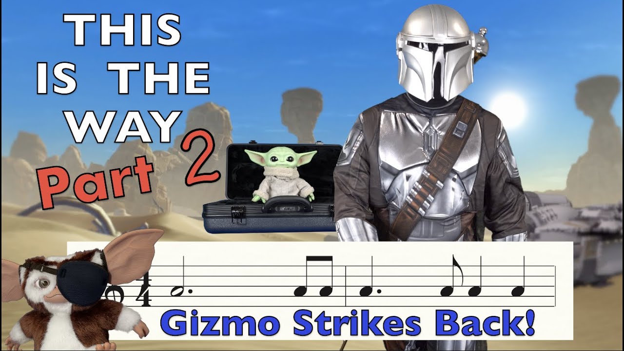 Mandalorian Rhythm Clapping #2 with Mr. Gordon - Learn How to Read Music!