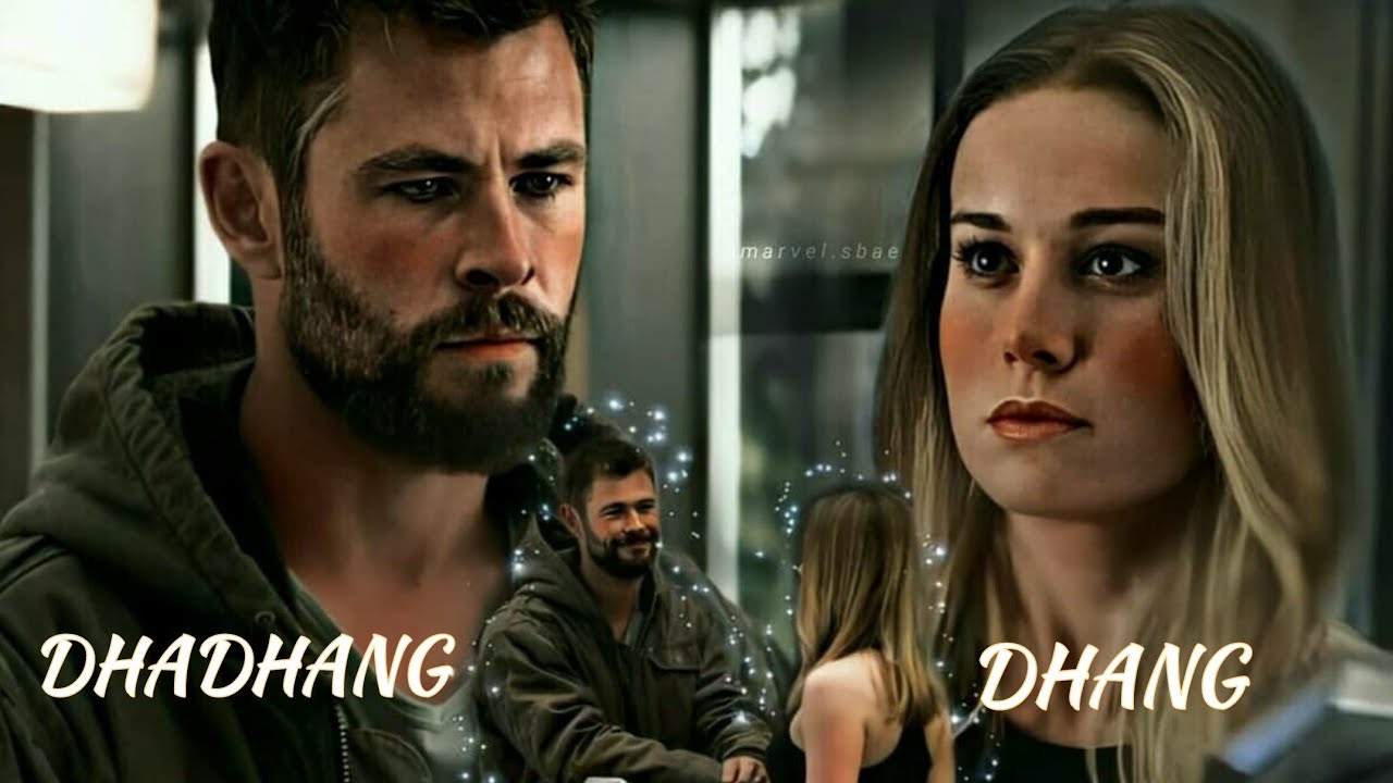 Dhadhang Dhang Song | Thor and Captain Marvel | Valentine Special | Marvel Avengers | Thor & Carol