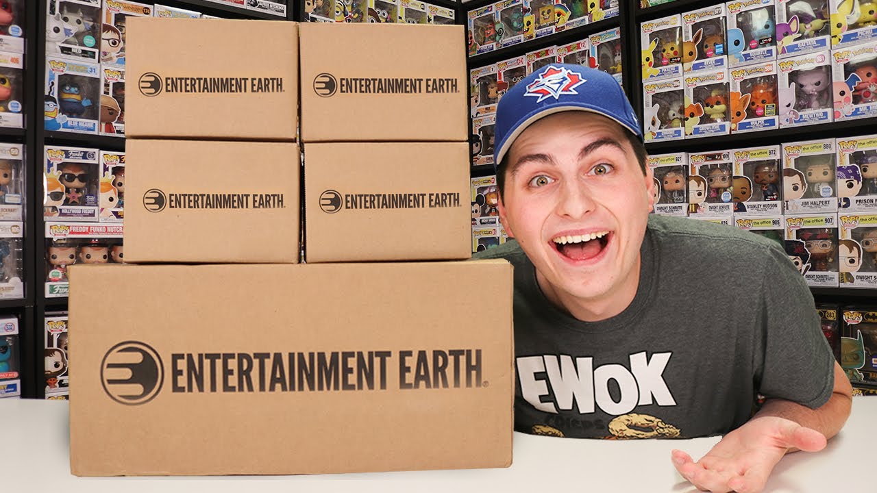 Entertainment Earth Sent Over A HUGE Package of Funko Pops!