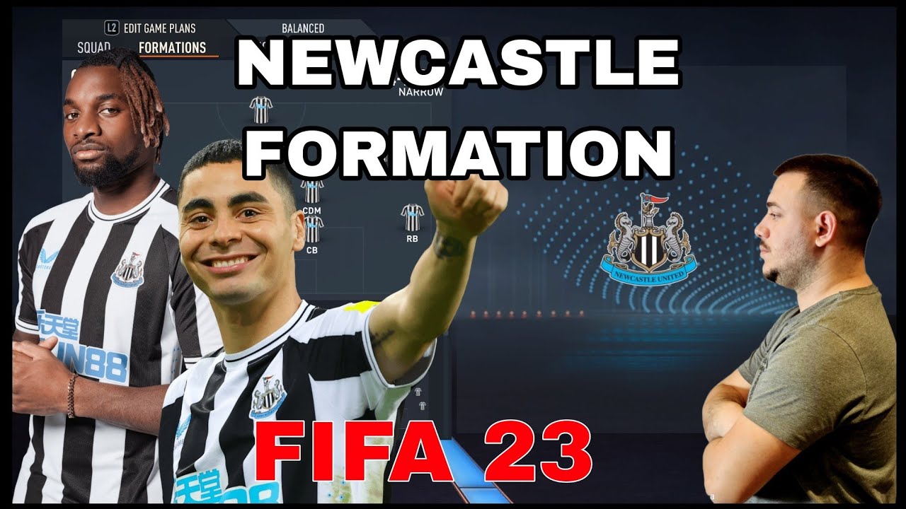 NEWCASTLE FIFA 23 - FORMATION & TACTICS!