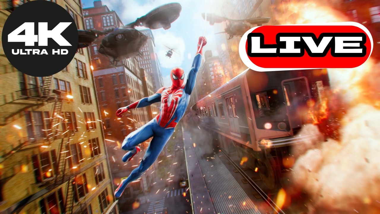MARVEL'S SPIDER-MAN 2 🕷️ Spider-Man 2 Live: Web-Slinging Through NYC Like a Pro! 🔥”