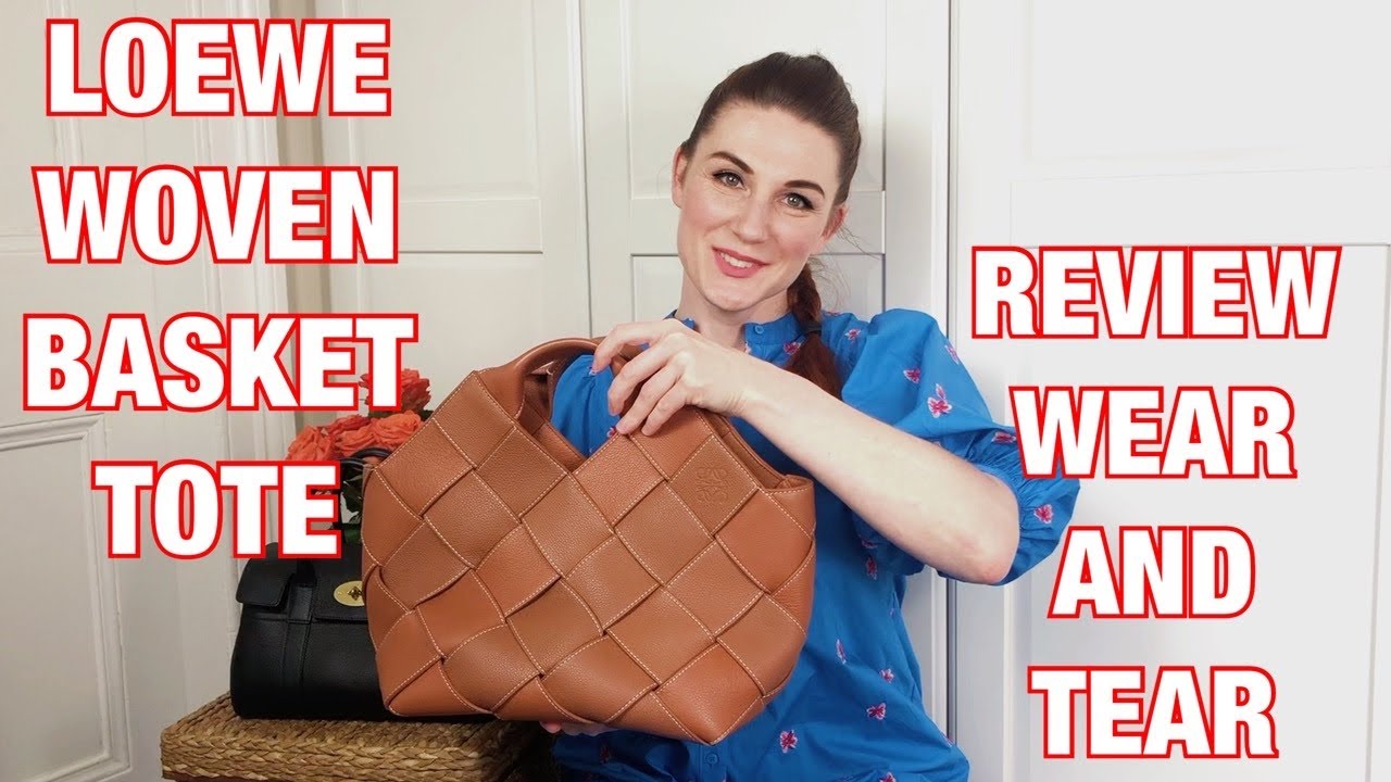 LOEWE Woven Basket Bag: Review, Wear and Tear and Mod Shots