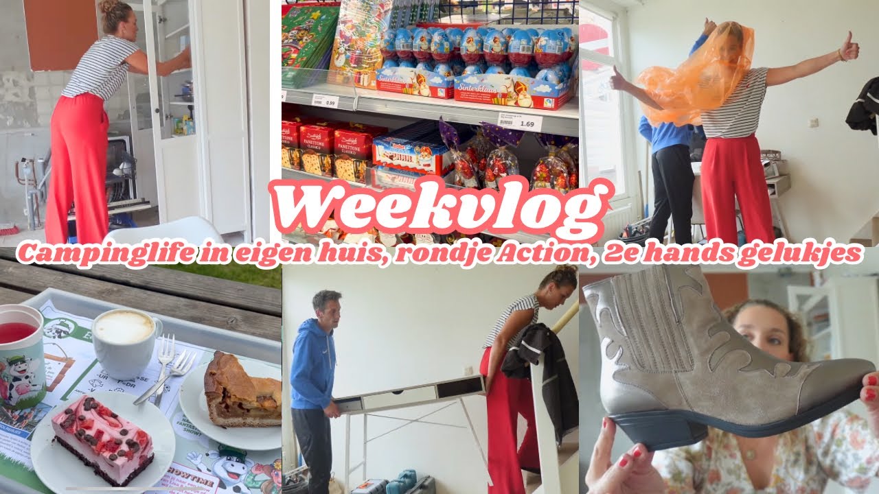 RONDJE ACTION, EXTRA OORBEL, HEEL VEEL ROMMEL & TWEEDEHANDS HAUL | Weekvlog | Zeg maar Fem