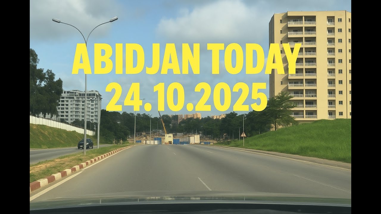 Welcome to Abidjan :24 October 2025 – Entre chantiers et élections 🇨🇮🏗️🗳️Full Vid