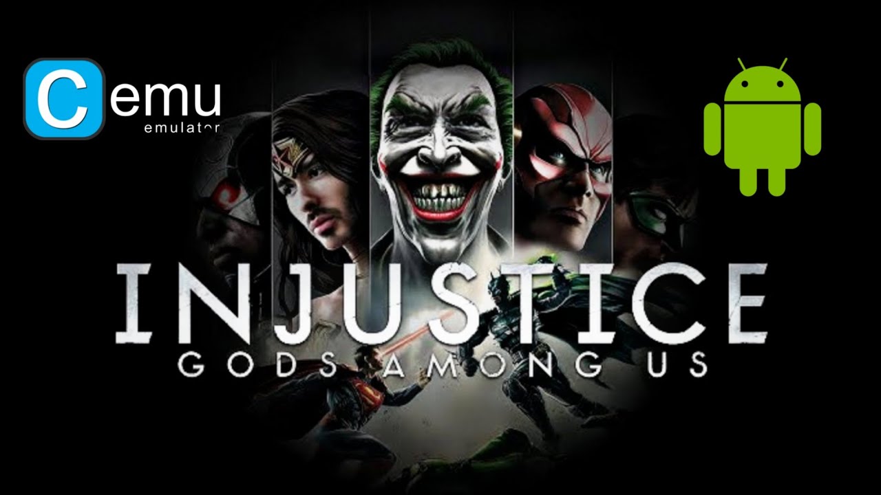 INJUSTICE GODS AMONG US WiiU GAME TEST IN CEMU EMULATOR IN IQ NEO 10R I SNAPDRAGON 8S GEN 3 🎮🔥