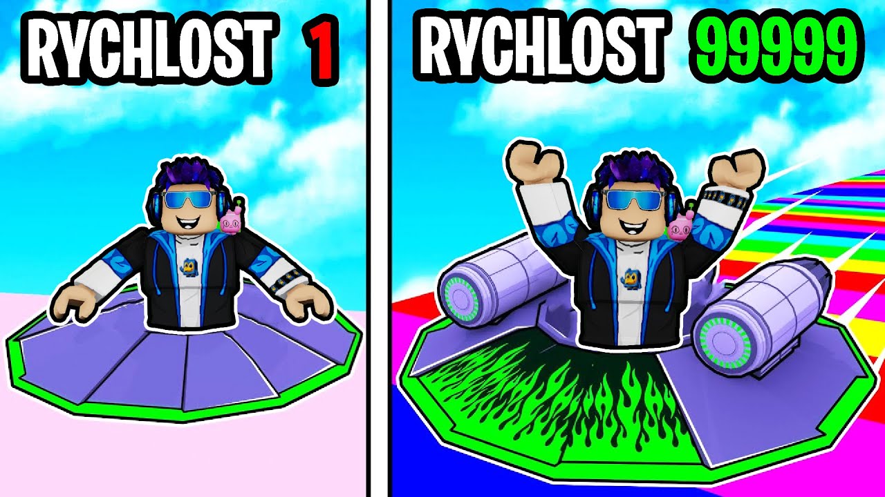 Jsem Nejrychlej&scaron;&iacute; V Ufo Zavodě! Roblox