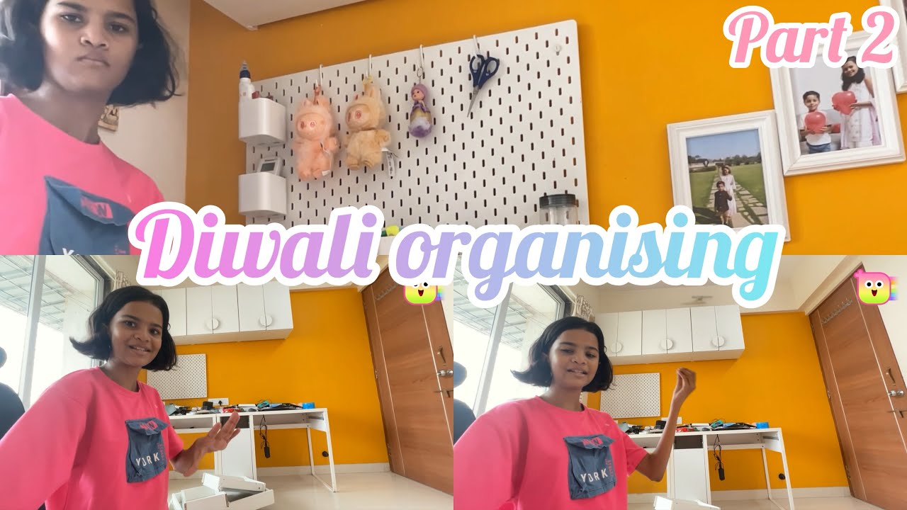 ✨ Organising Vlog | Organizing My Study Table, Cabinets & Dashboard 🪄 | Sweet Samruddhi