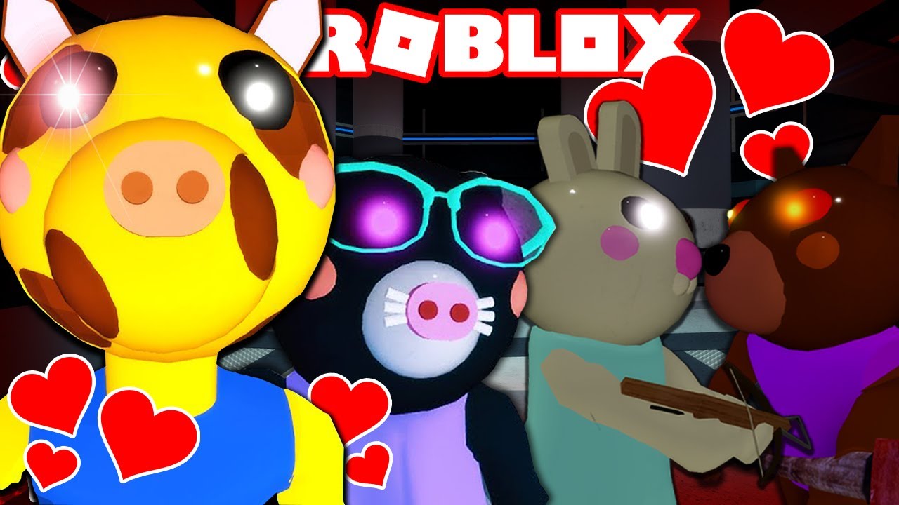 PIGGY - MIMI AND GIRAFFY SAVES BUNNY AND DOGGY! (Roblox Piggy)