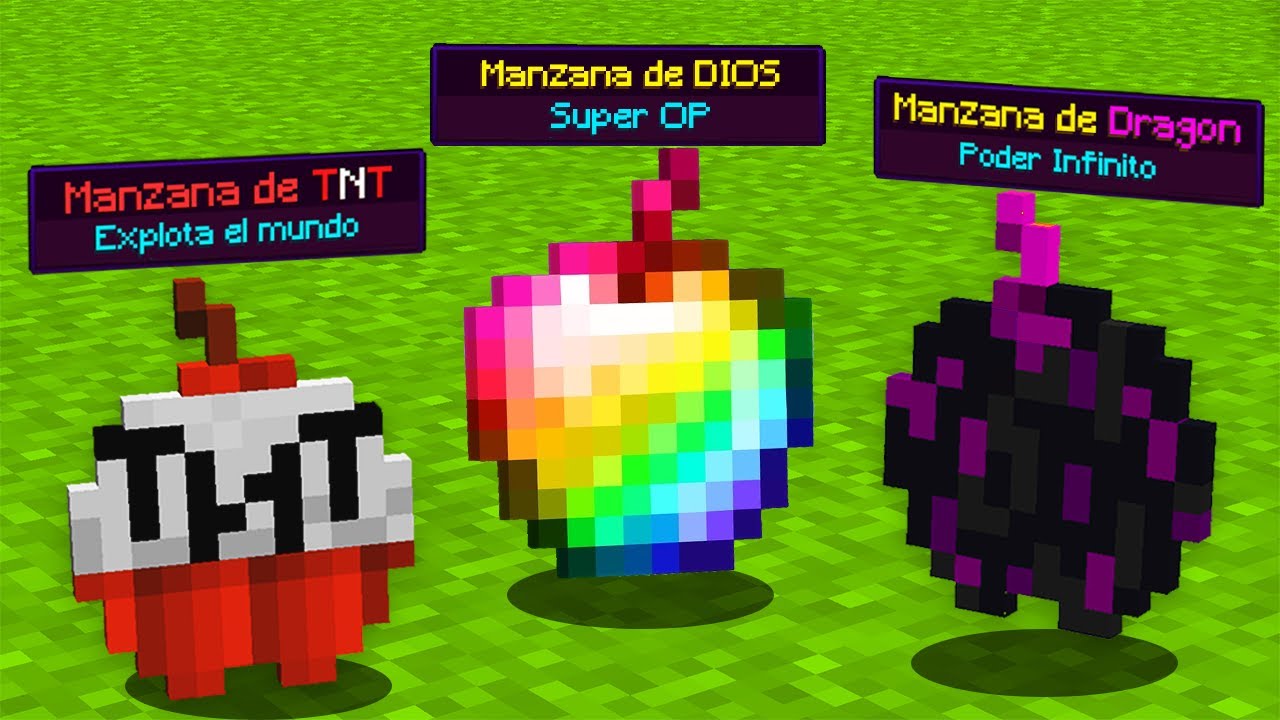 Minecraft PERO Creamos Nuevas Manzanas OP 🍎😱 Alexy