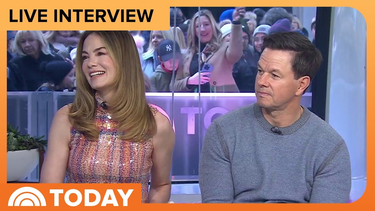 Mark Wahlberg and Michelle Monaghan Talk 'The Family Plan 2'