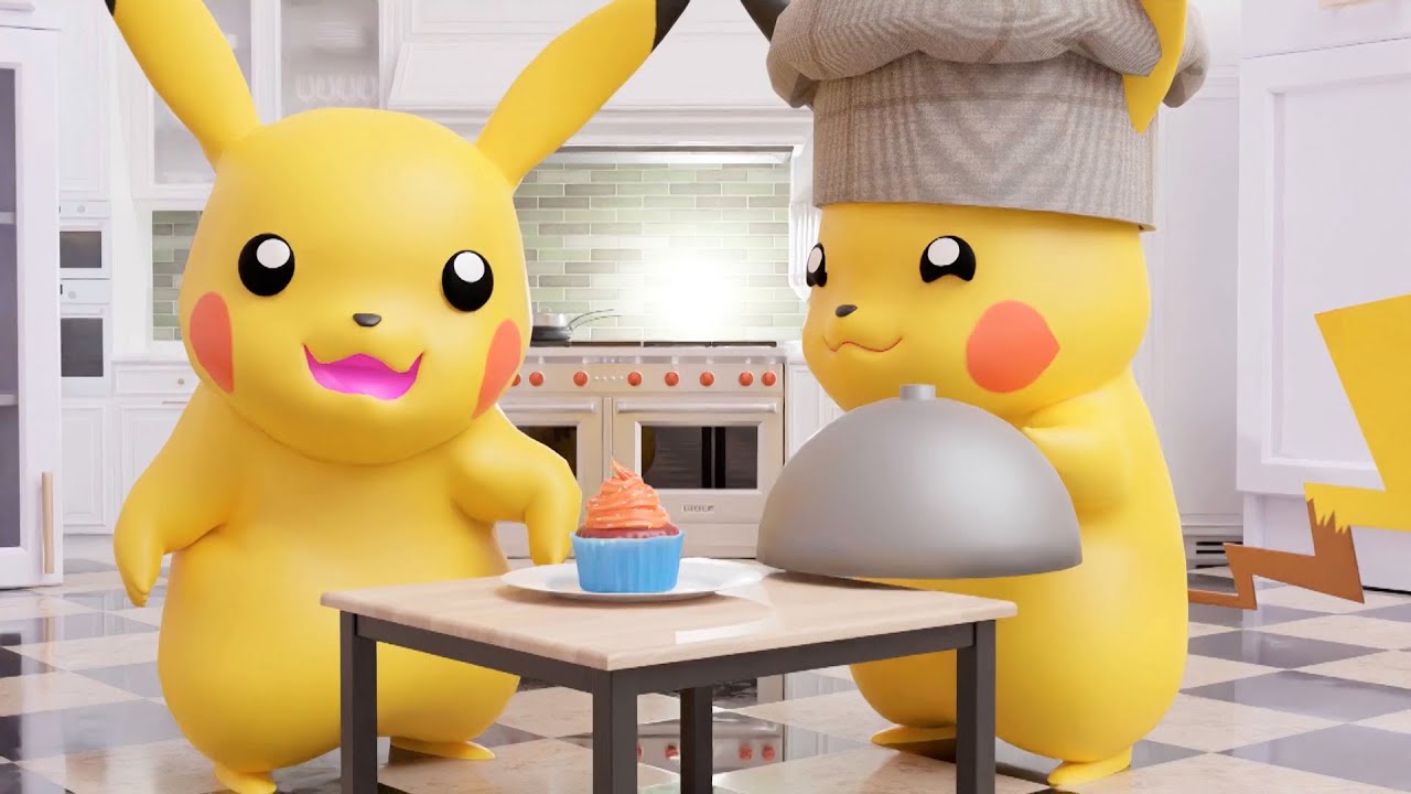 Pikachu przygotowuje zabawne i smaczne dania! 🍽️ Zabawna i kolorowa animacja dla dzieci!