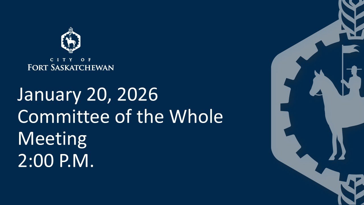 Committee of the Whole Meeting - January 20, 2026