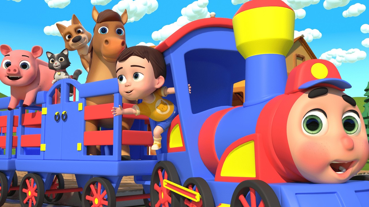 Choo Choo! Who is on the Train Today? + More Lalafun Nursery Rhymes Compilation