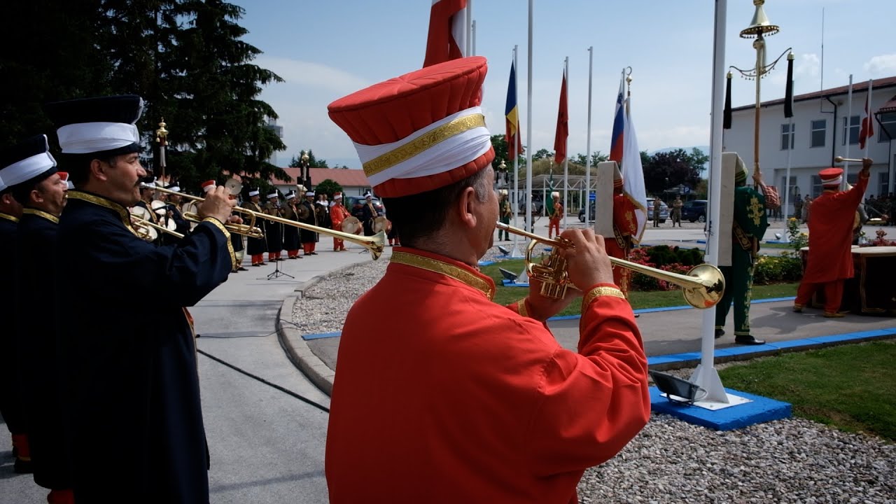 Turkish Military Orchestra in EUFOR's Camp Butmir