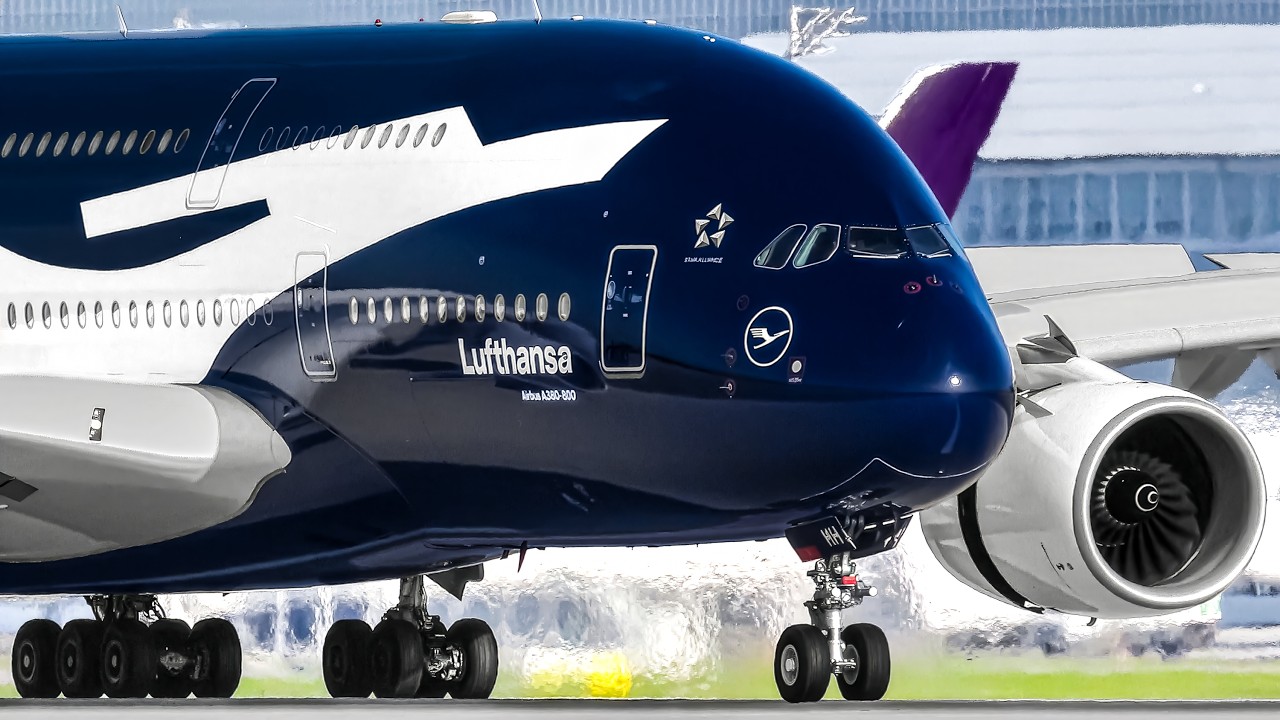 ✈️ 50 AWESOME TAKEOFFS & LANDINGS 🇩🇪 MUNICH International Airport Plane Spotting [MUC/EDDM]