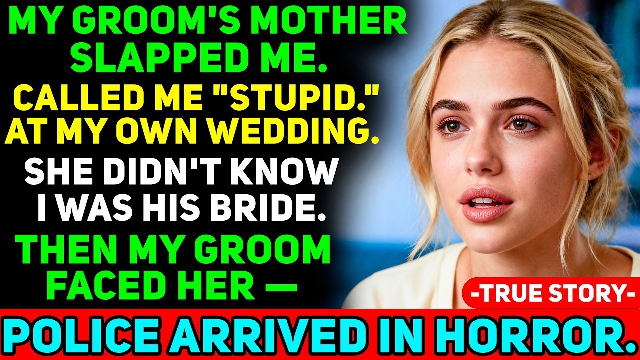 MY GROOM's Mother SLAPS Me at My Wedding, Not Knowing I'm His Bride  My Groom Ended It All