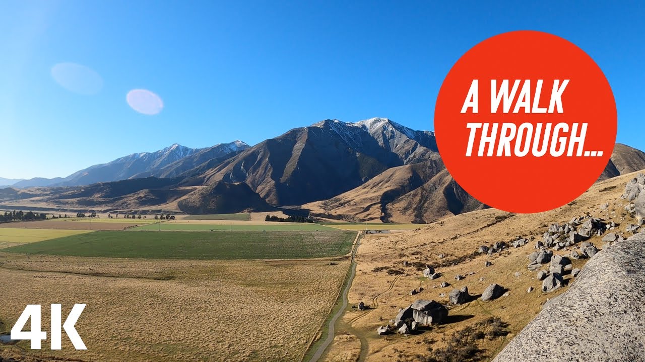 A walk through... Castle Hill, Canterbury, New Zealand