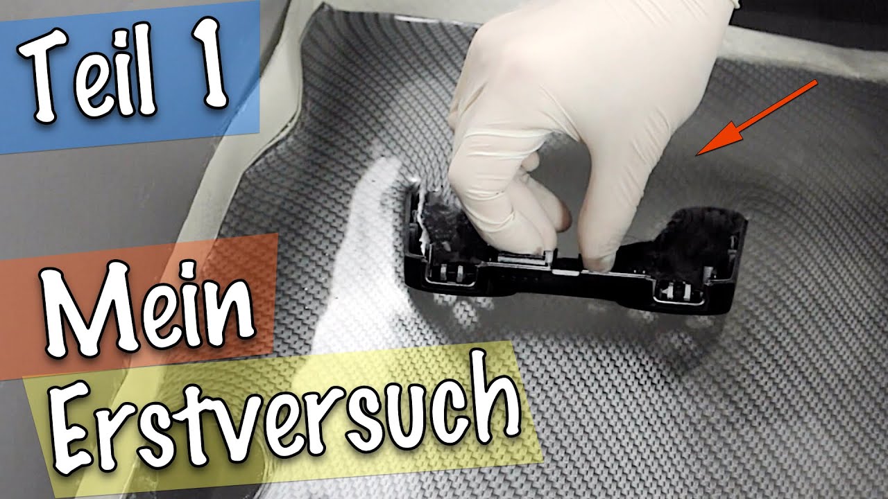 Wassertransferdruck Carbon-Optik selber machen