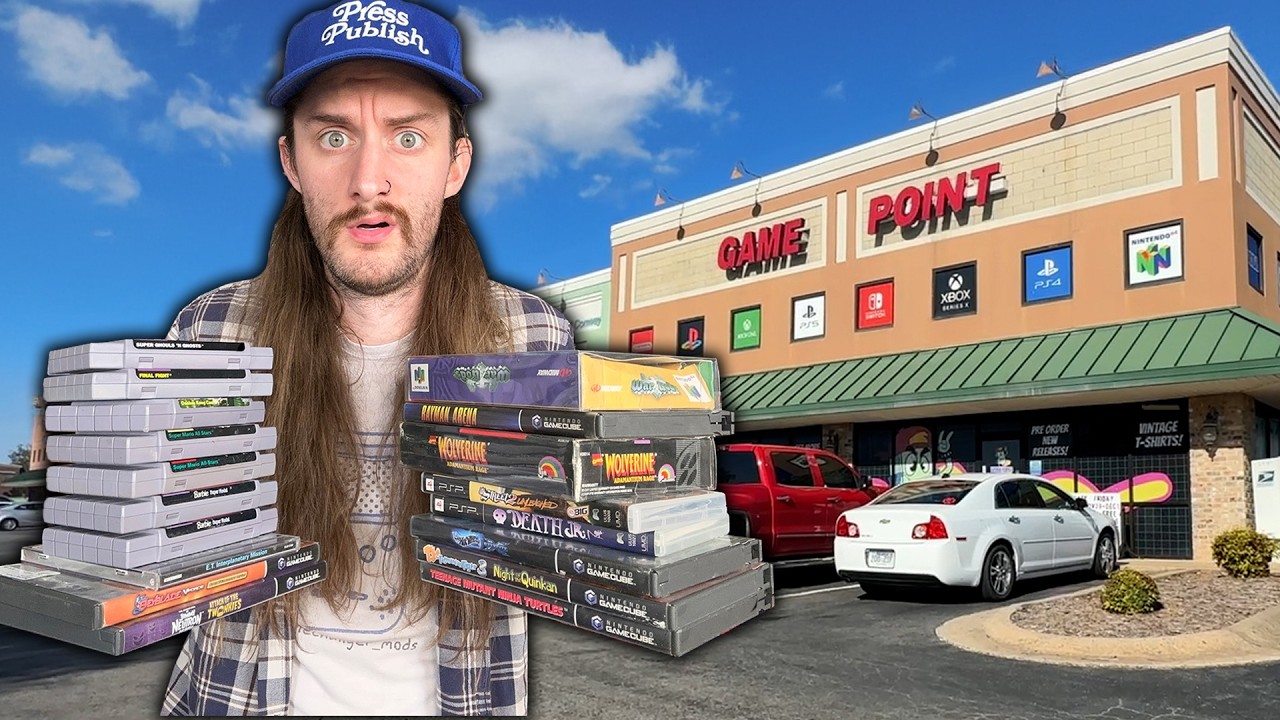 Охота за играми в Черную пятницу в Retro Rick's GamePoint и GOT Games