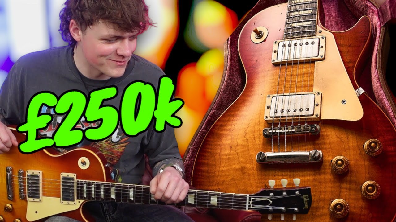Пробую винтажный Gibson Les Paul Burst 1960 года — такого я не ожидал!!