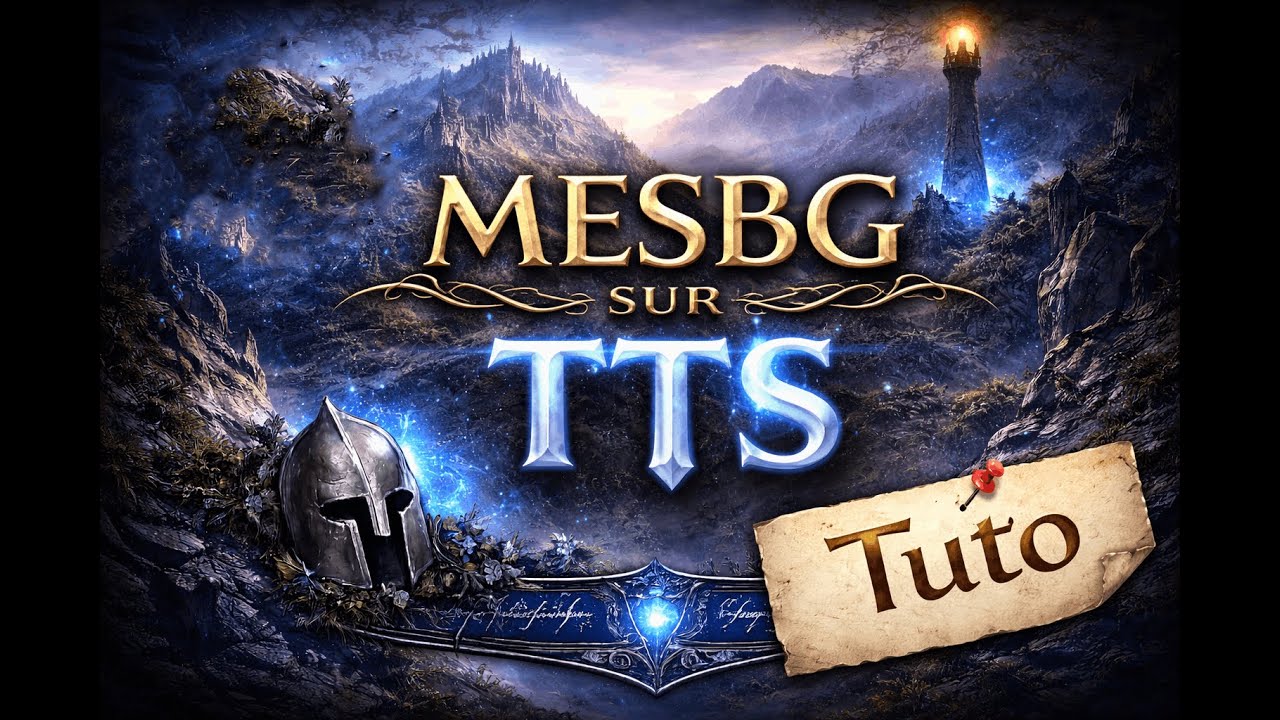 Jouer à MESBG sur TTS !