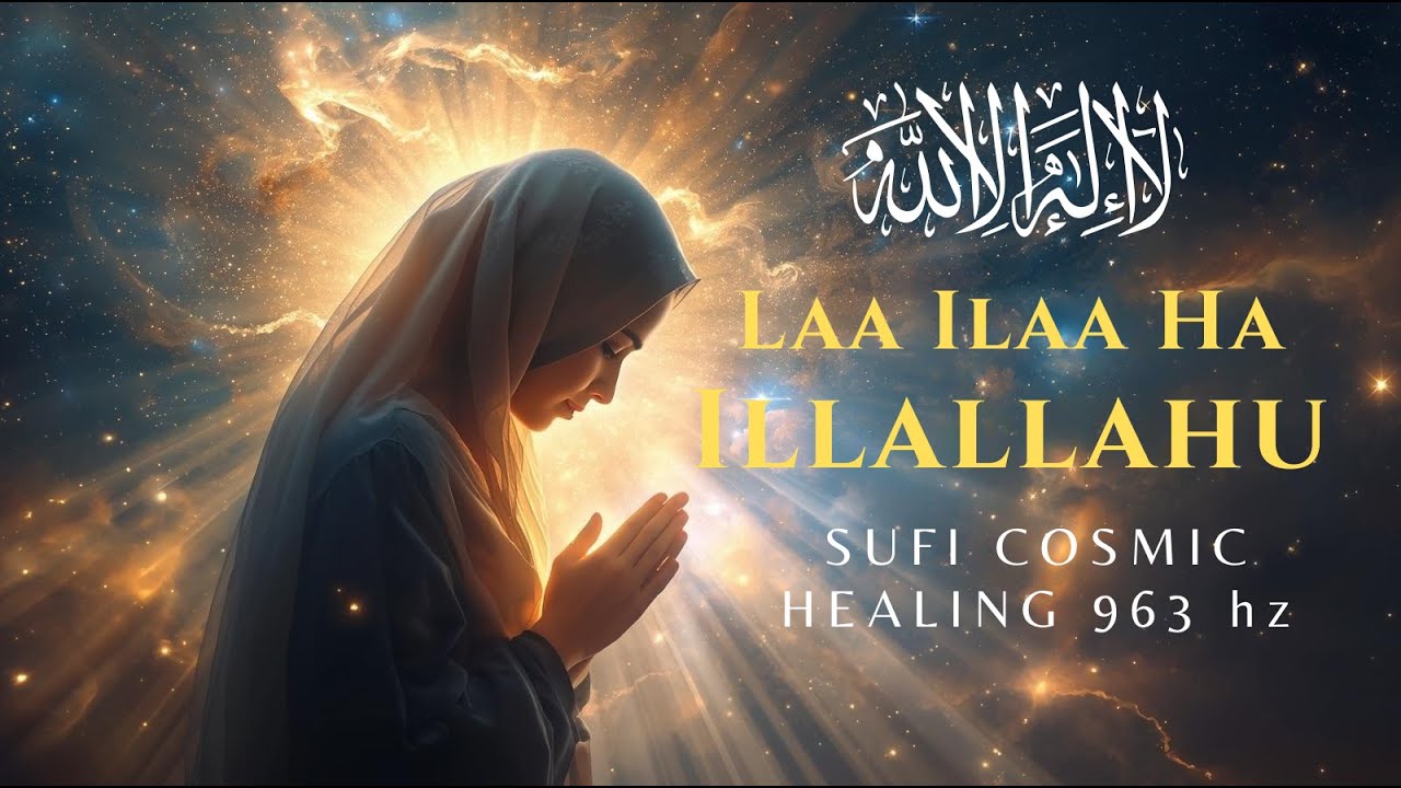 Divine Light Frequency — Laa Ila Ha Illallahu — Cosmic Healing 963 Hz || Sufi Meditation Music