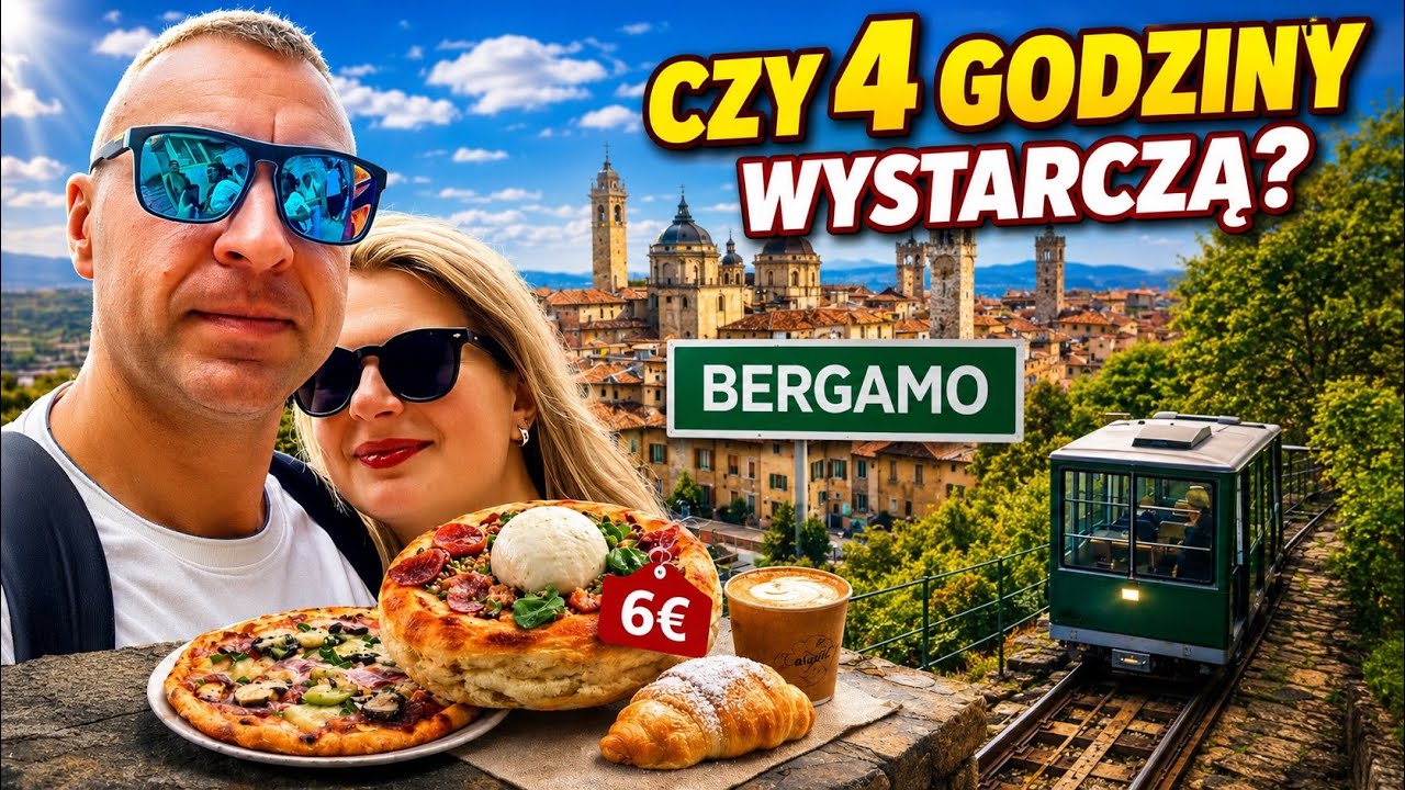 BERGAMO w 4H! - co zobaczyć w kilka godziny przed wylotem?