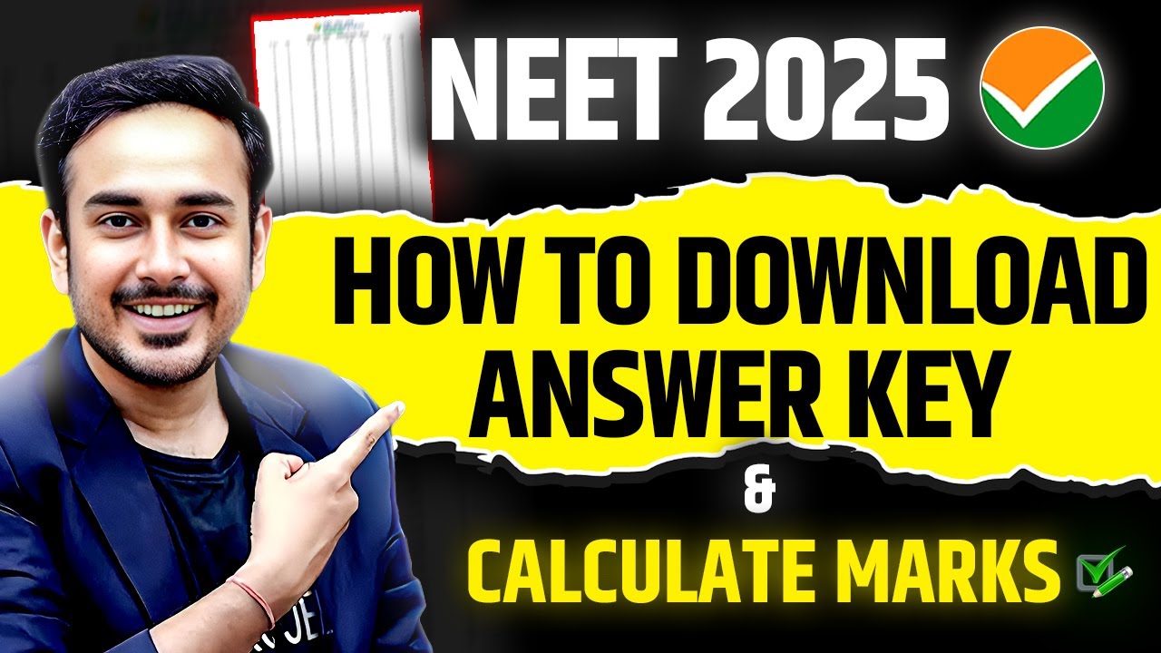 How to Download Answer Key & Calculate NEET Score #neet2025 #nta #neet2025answerkey