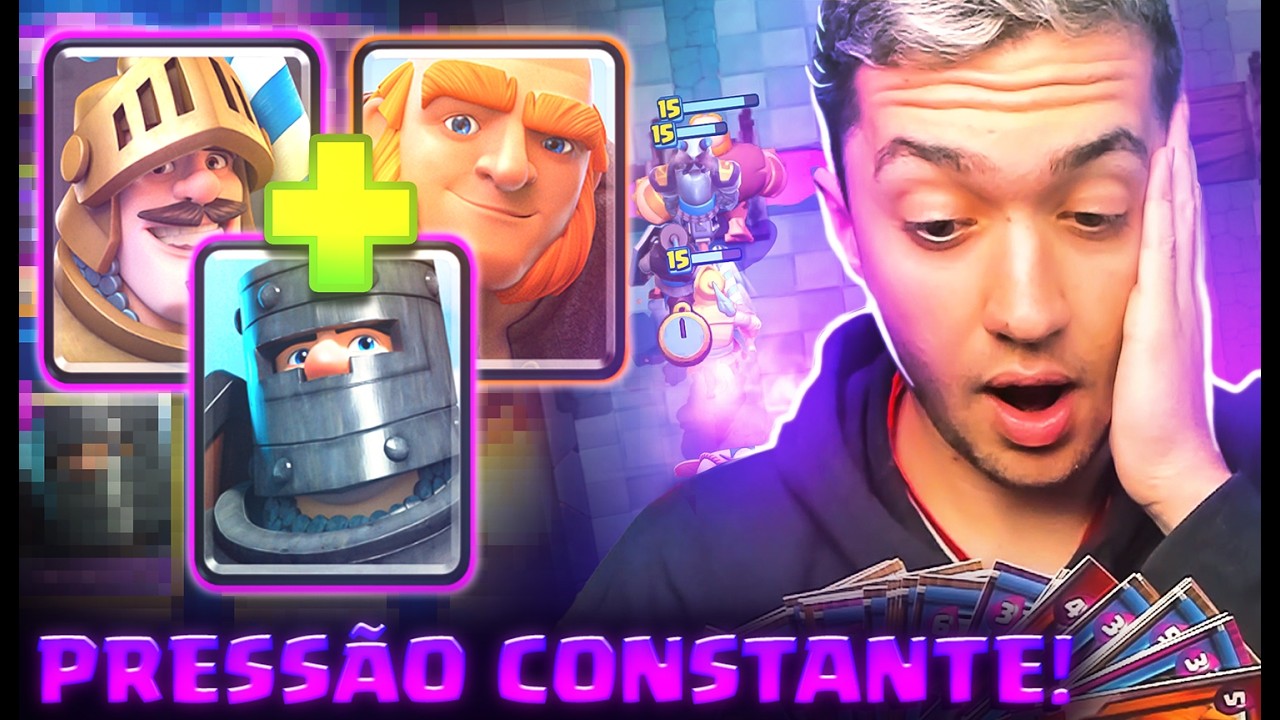 O Combo de Gigante + Double Príncipe Está QUEBRANDO o Clash Royale!