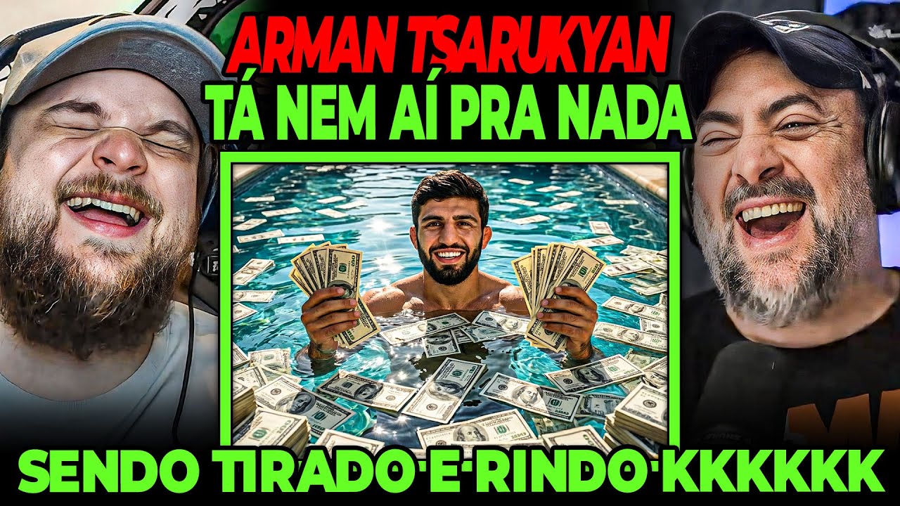 ARMAN TSARUKYAN NÃO ESTÁ NEM AÍ PRA NADA KKKK