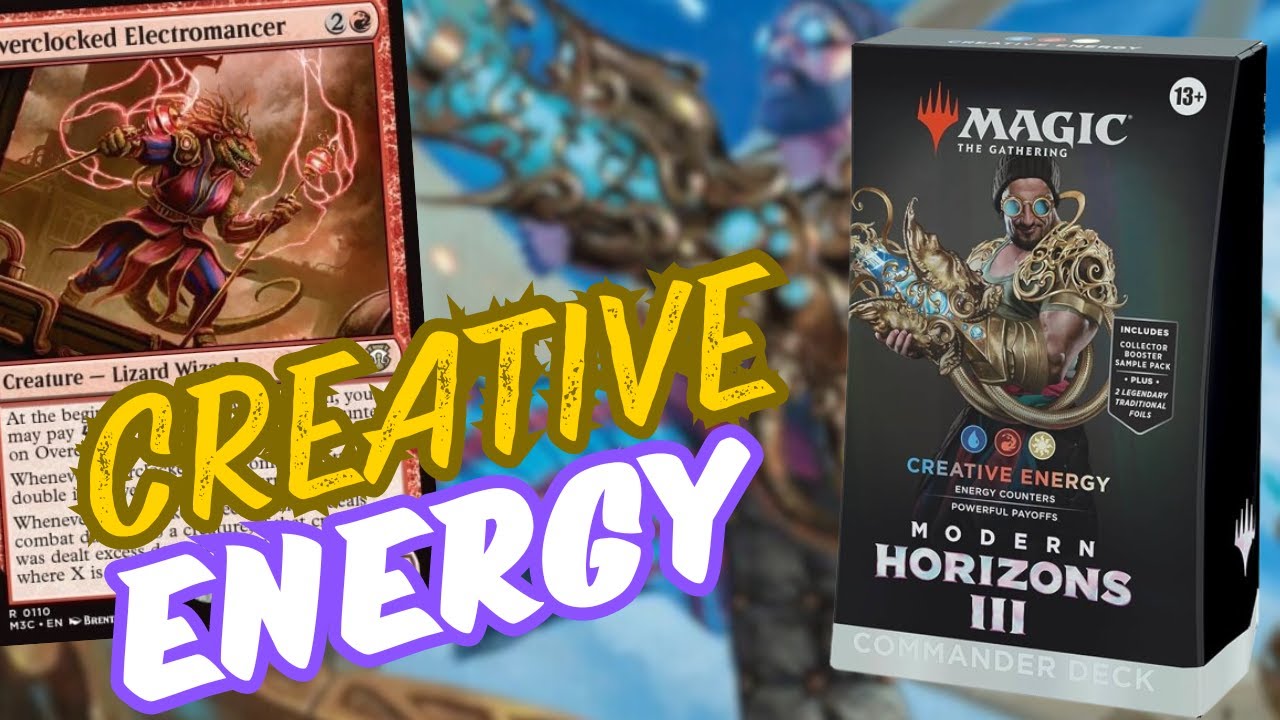 Посмотрите это перед покупкой колоды командира [Creative Energy]! | Modern Horizons 3 | Magic the...