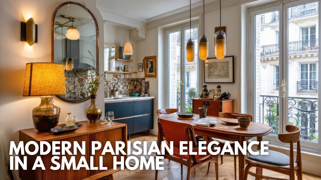 Modern Parisian Small Apartment | Effortless Sophistication at Home