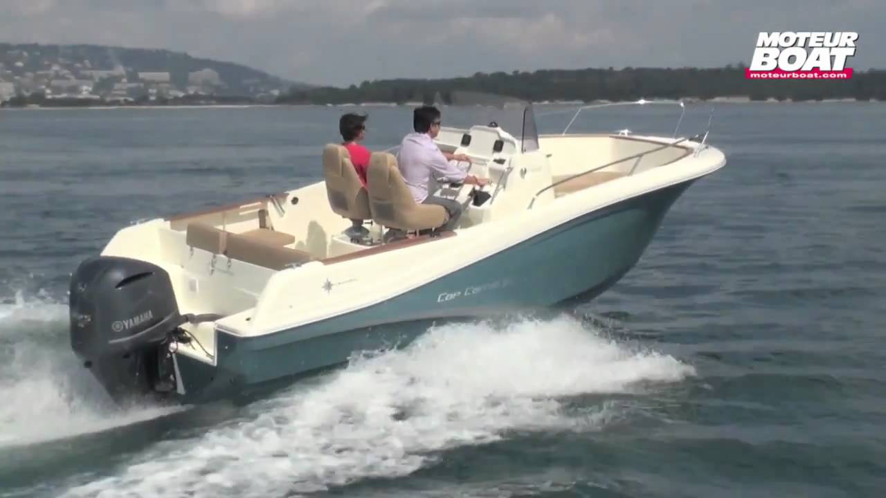 JEANNEAU Cap Camarat 7.5 CC - Essai moteurboat.com