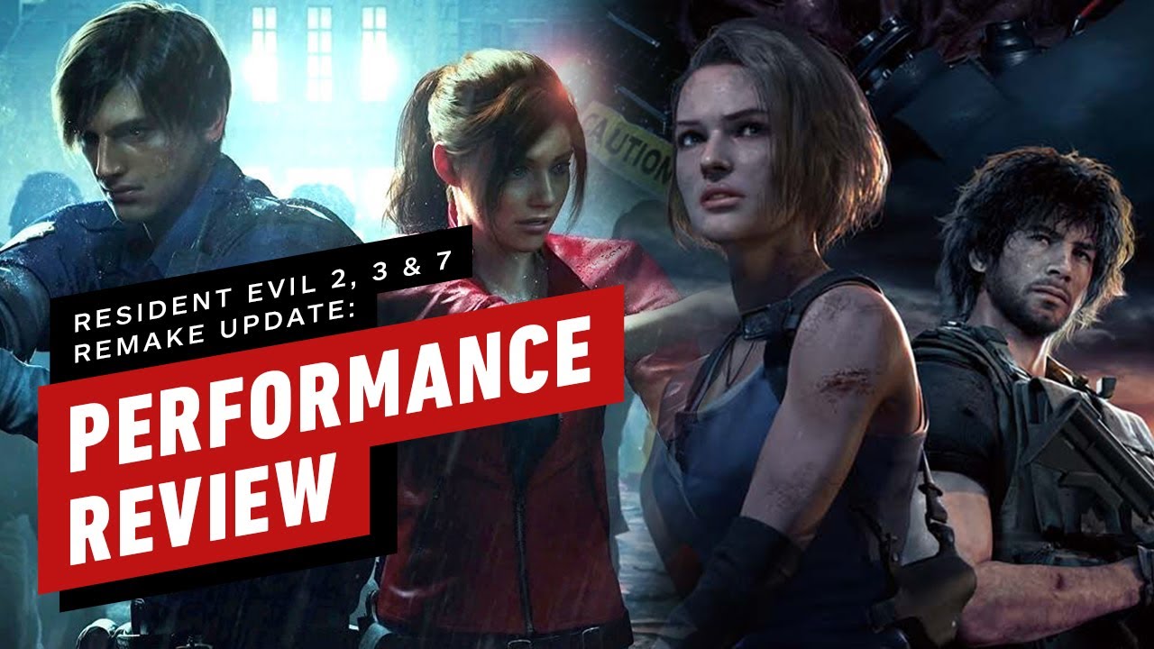 Resident Evil 2, 3 & 7 Remake Update: Performance Review