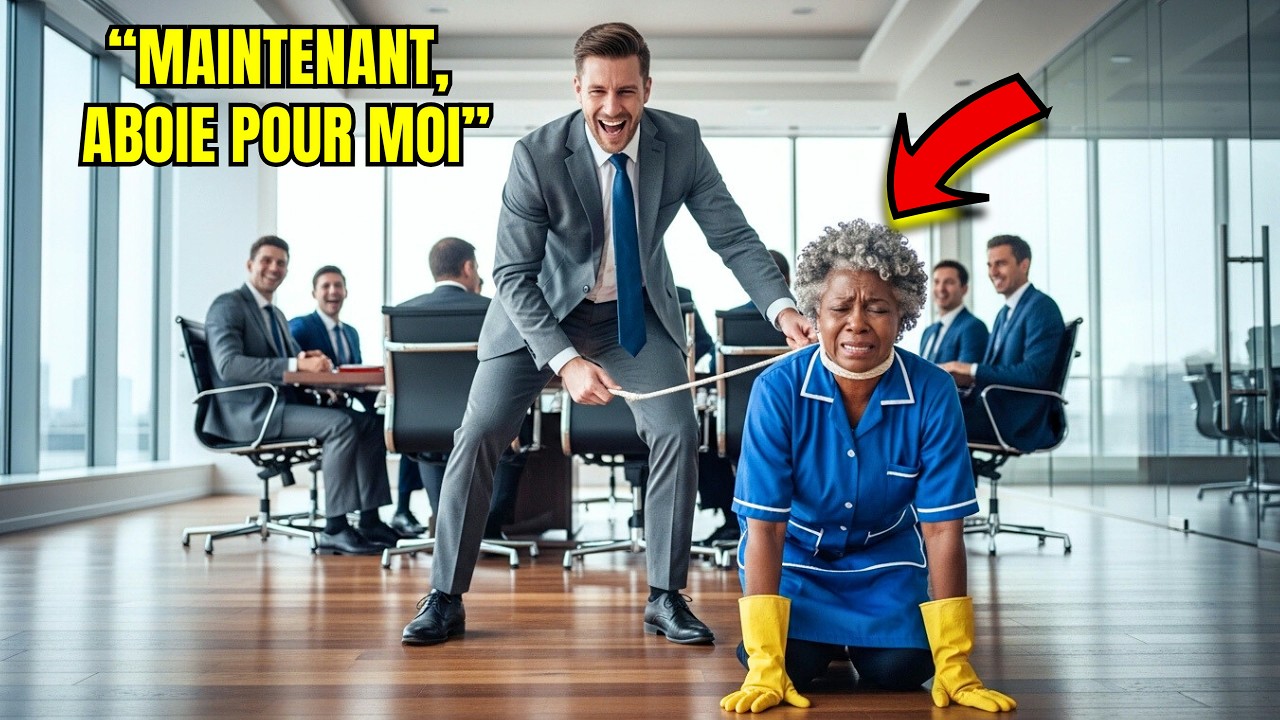 PDG Force Une Femme De Ménage Noire À Ramper Comme Un Chien—Le Lendemain, Elle Détruit Son Empire