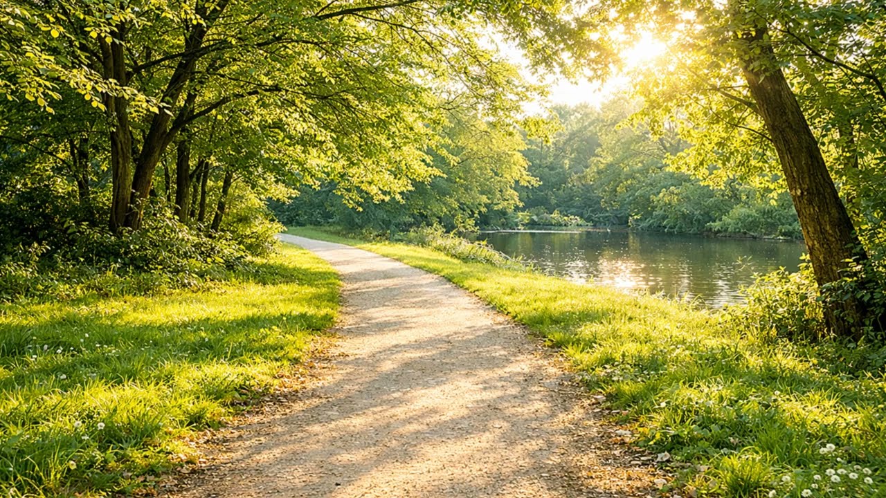 Fresh Morning Walk 🌿 | Gentle Nature Lofi for a Calm Start