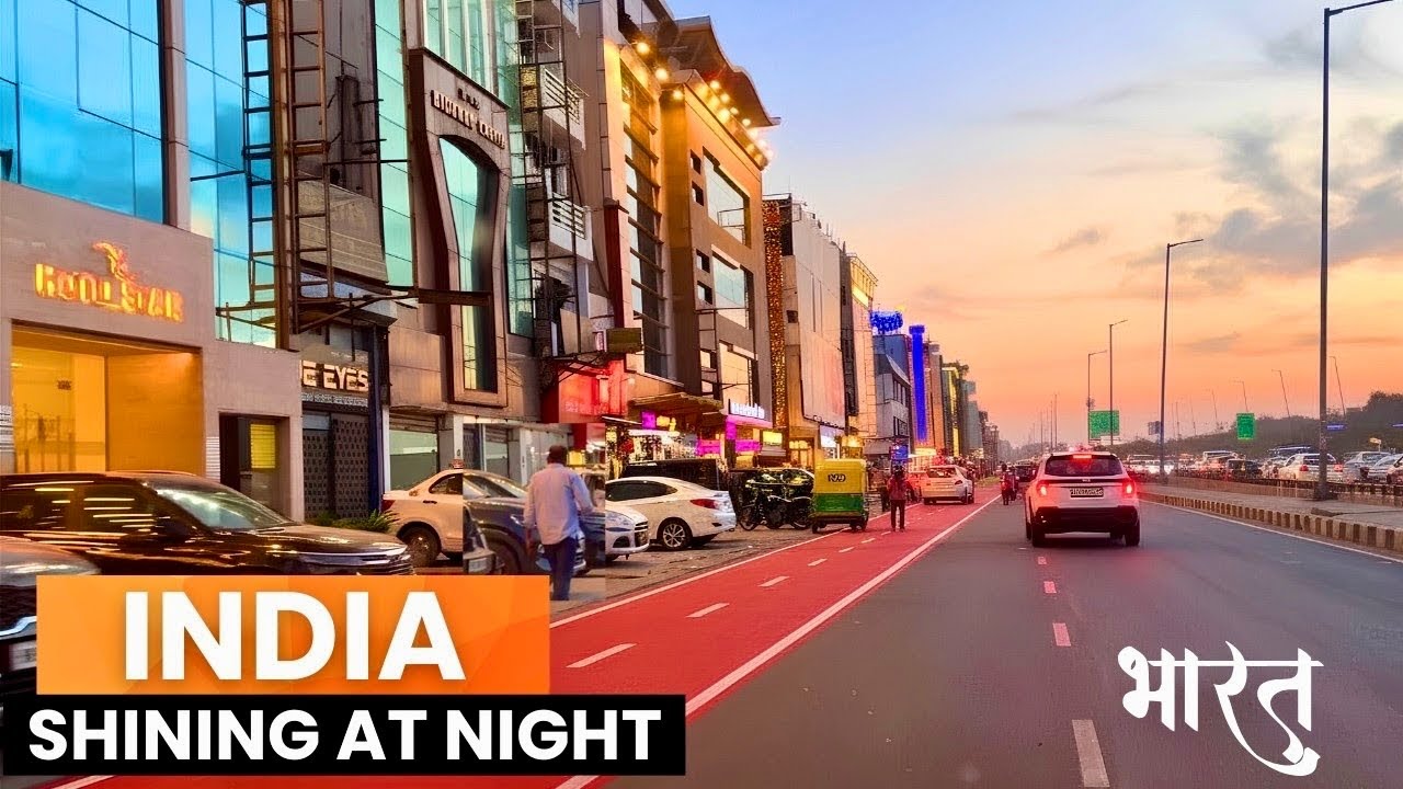 😱 New India at Night 🇮🇳 | Stunning Infrastructure, Beautiful Roads & Mega Projects!